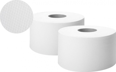 Letër tualeti Ellis 6255 Jumbo Uni, 2 shtresa, pako 12 copë, e bardhë
