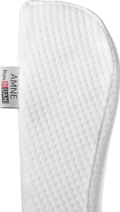 Jastëk ortopedik Beliani AMNE, memory foam, 57 x 35 cm, i bardhë