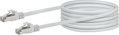 Kabllo rrjeti Schwaiger CAT6, S/FTP, 15m, e bardhë