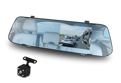 Камера за автомобил Esperanza XDR106 Mirror, 1080p, црна