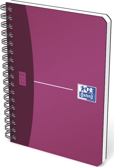 Блок спирален Office Spiral Book, A6, 90 листови, мешани бои