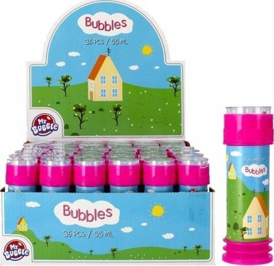 Flluska sapuni My Bubble Adventure, 55 ml, rozë