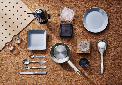 Set sallate Iittala Citterio 98, 2 copë, çelik inoks, argjendt