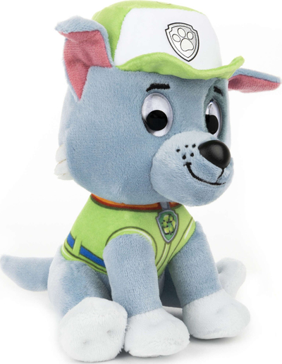 Lodër pellushi Spin Master Paw Patrol Rocky, 15 cm, jeshile gri