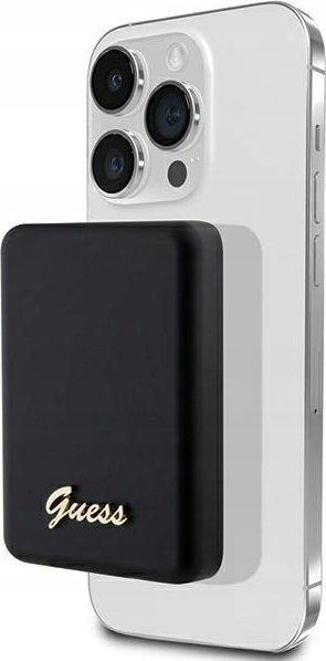 Powerbank pa tel Guess GUPBM3ALGSGK, 3000mAh, 5W, MagSafe, i zi