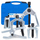 Set lidhësesh GEKO G02596, 5 copë, në valixhe plastike, blu