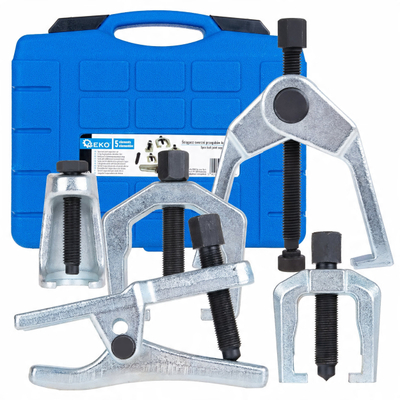 Set lidhësesh GEKO G02596, 5 copë, në valixhe plastike, blu