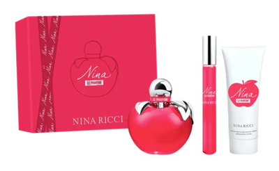 Set për femra Nina Ricci Nina Le Parfum EDP 50 ml + losion trupi 75 ml + EDP roll-on 10 ml