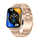 Ora smart Colmi P80, Bluetooth, rezistente IP67, ngjyrë steel gold