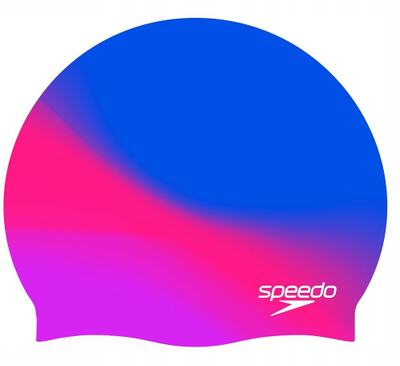 Kapelë noti Speedo Junior Multi Colour, silikon, për fëmijë, blu rozë