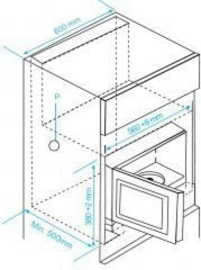 Mikrovalë Beko MGB 25333 BG, e zezë