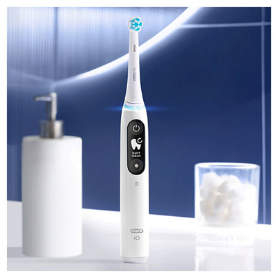 Furçë dhëmbësh elektrike Oral B iO6 Series Duo Pack, e bardhë/rozë