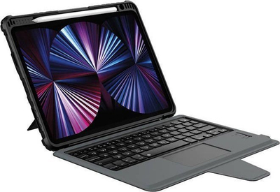 Mbulesë tablet Nillkin për iPad 10.9", me tastierë, e zezë
