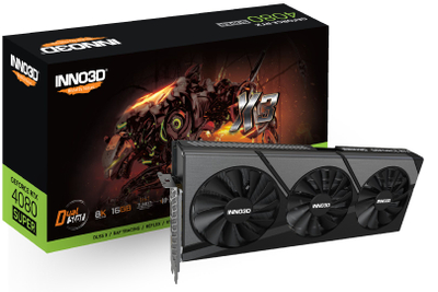 Kartelë grafike Inno3D GeForce RTX 4080 SUPER X3 16GB GDDR6X