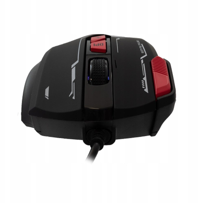 Maus gaming Baracuda MANTA BGM-041, 12800 DPI, 8D, me kabllo, i zi