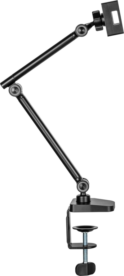 Mbajtëse tableti InLine Tablet Holder, kapëse tavoline, deri 12.9", e zezë