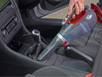 Fshesë dore elektrike Black & Decker ADV1200-XJ, 610 ml, e zezë/kuqe