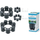 Bazë modulare për depozitë uji Waterform Modular Basecan Set, plastike, set me 25 copë, antracit