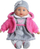 Kukull muzikore Smily Play Singing Girl, 3 këngë, 2 përralla, gri me rozë