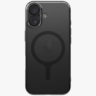 Maskë mbrojtëse Uniq Airsuit për iPhone 17, MagSafe Magclick, e hollë, e zezë
