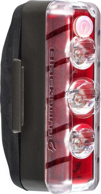 Dritë e pasme biçiklete Blackburn Dayblazer 125 Rear, 125 lumens, USB, e zezë