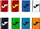 Dorezë kyçi Joma Double Wristband Game, set 2 copë, pambuk elastik, portokalli