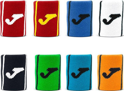 Dorezë kyçi Joma Double Wristband Game, set 2 copë, pambuk elastik, portokalli