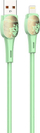 Kabllo kariku LDNIO LS832 Lightning, 30W, 2m, jeshile