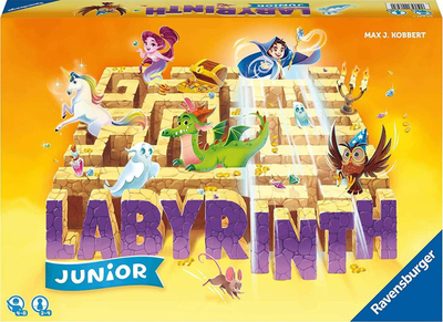 Lojë tavoline Ravensburger Labyrinth Junior, për fëmijë, familjare, shumëngjyrëshe