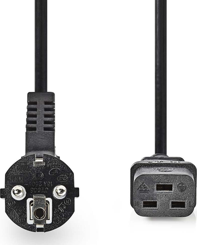 Kabllo rryme Nedis CEGL10300BK20, IEC-320-C19, 2m, e zezë