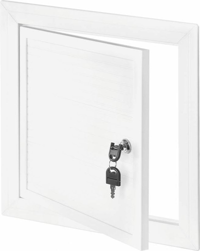 Dritare inspektimi Awenta MKOM41, PVC, 60x60 cm, e bardhë