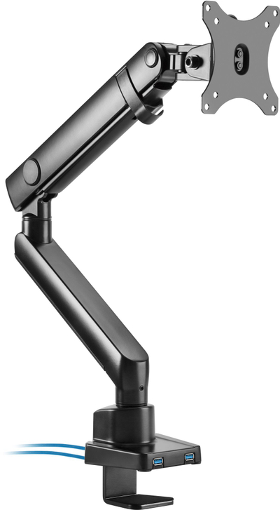 Krah monitori AlzaErgo ErgoArm S65B Essential, 17"-32", me USB, i zi