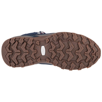 Këpucë outdoor për gra Jack Wolfskin Refugio Texapore Mid W, membranë Texapore, të kaltra gri