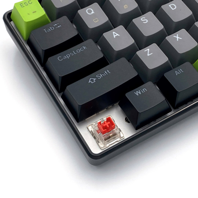 Tastierë mekanike Media-Tech RED CORE MX60, 60%, ndriçim tastesh, e zezë