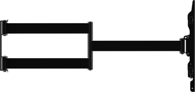 Mbajtëse muri për TV Ergosolid Onyx 20, 32-70", 45 kg, e zezë
