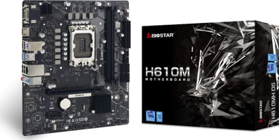 Pllakë amë Biostar H610MH D5, Intel H610, DDR5, mATX