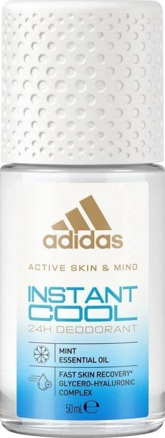 Deodorant roll on Adidas Instant Cool, 50 ml, për të dyja gjinitë