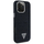 Футрола за телефон Guess Denim Triangle Logo MagSafe за iPhone 16 Pro Max, деним, црна
