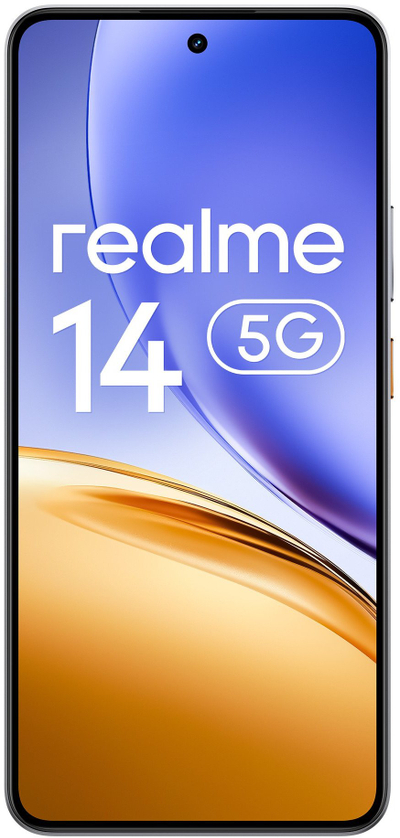 Телефон Realme 14 5G, 6.67\" AMOLED 120Hz, 6000mAh, сив