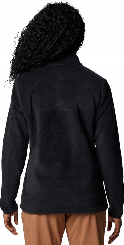 Bluzë polar Columbia Benton Springs 1/2 Snap Pull Over II, për femra, me fleece, e zezë