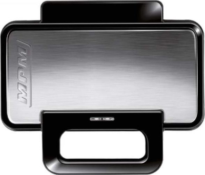 Toster për waffle MPM (MPO-43M), 1000W, i zi/i argjendtë