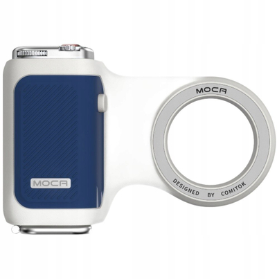 Dorezë fotografike Comitok MOCA MagSafe, për iPhone, ergonomike, blu