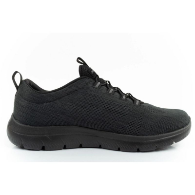 Atlete burrash Skechers Summits Louvin 232186, Air Cooled Memory Foam, të zeza