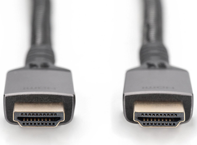 Kabllo HDMI Digitus DB-330200-010-S, 1m, HDMI 2.1, gri