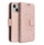Këllëf libri Forcell MEZZO për iPhone 13 Mini, mandala, rozë gold