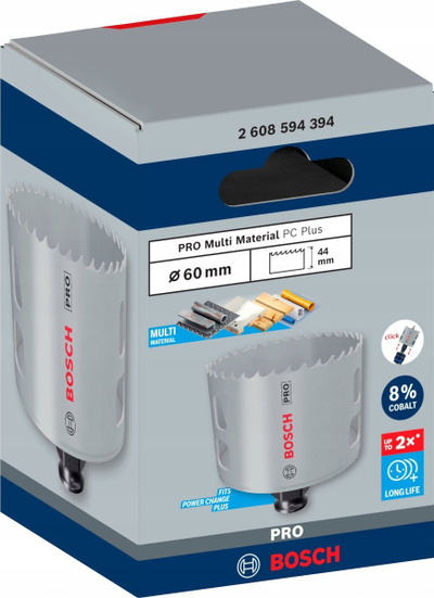 Sharrë rrethore Bosch Pro Power Change Plus Multi Material 60mm
