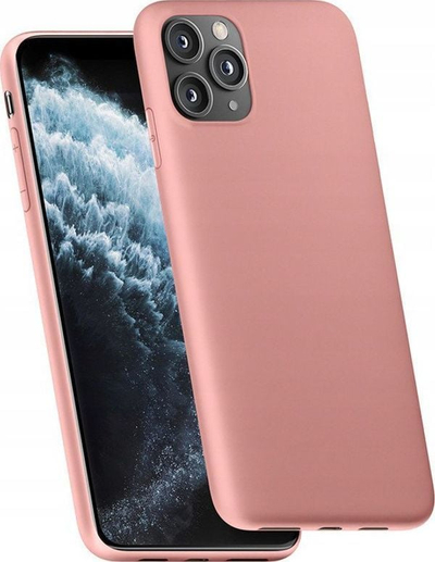 Mbulesë 3mk Matt Case Lychee për Apple iPhone X XS, mat, e zezë