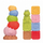 Set edukativ Tullo 612 Montessori, 13 pjesë, blloqe shqisore dhe piramidë, shumëngjyrësh
