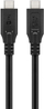 Kabllo USB C Goobay USB4, 240W, 20 Gbit/s, 1.5m, gri