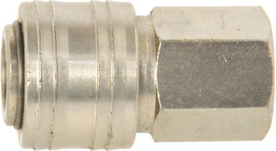 Kуплунг за воздух GEKO G01127, 1/2", 16 bar, сребрена боја